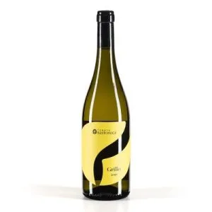 Studio image of Grillo Sicilia wine bottle shot u2013 Italian wine u2013 buy Grillo Sicilia wine online in the UK u2013 buy Italian wine online