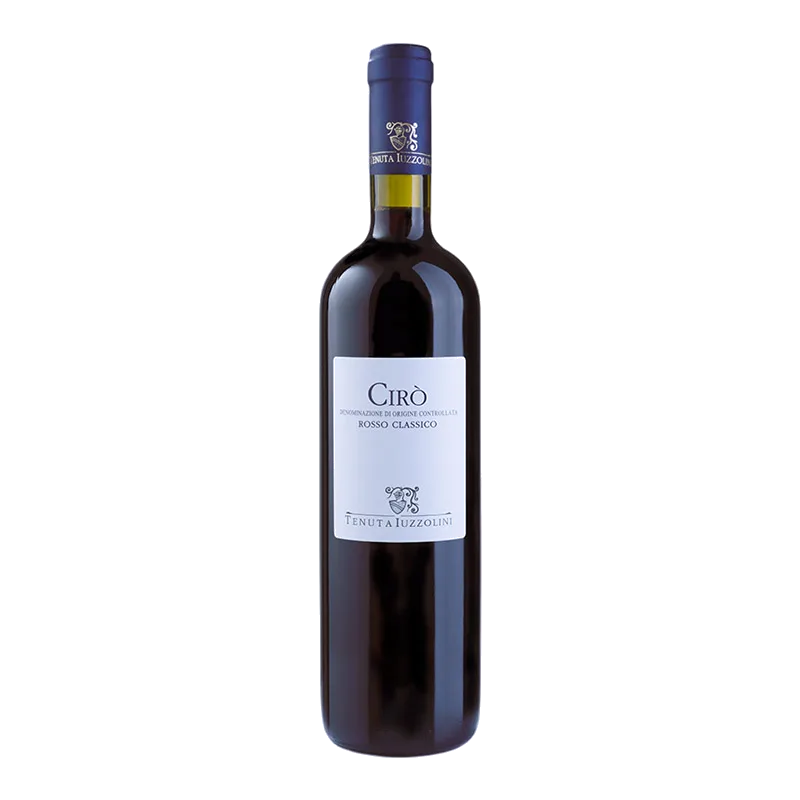 Product shot of Tenuta Iuzzolini Ciru00f2 Rosso DOC u2013 Bold Calabrian Red Wine (75cl) bottle shot u2013 Italian red wine u2013 shop Tenuta Iuzzolini Ciru00f2 Rosso DOu2026