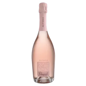 Studio image of Rosaperla Spumante V.S. Extra dry Althea wine bottle shot u2013 Italian wine u2013 buy Rosaperla Spumante V.S. Extra dry Althea wine online in thu2026