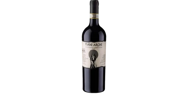 Studio image of Sagrantino wine bottle shot u2013 Italian red wine u2013 buy Sagrantino wine online in the UK u2013 shop Italian wine online