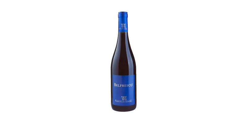 Studio image of Belfresco IGT Rosso Tenuta Iuzzolini u2013 Vibrant Italian Red Wine bottle shot u2013 Italian red wine u2013 buy Belfresco IGT Rosso Tenuta Iuzzoliu2026