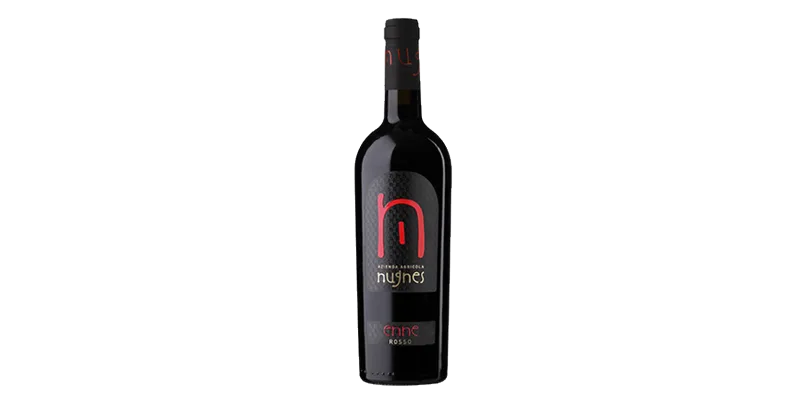 Enne Rosso Nugnes Italian red wine bottle — buy online from Donzella Wines UK