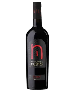 Enne Rosso Nugnes Primitivo blend from Campania — Italian red wine bottle