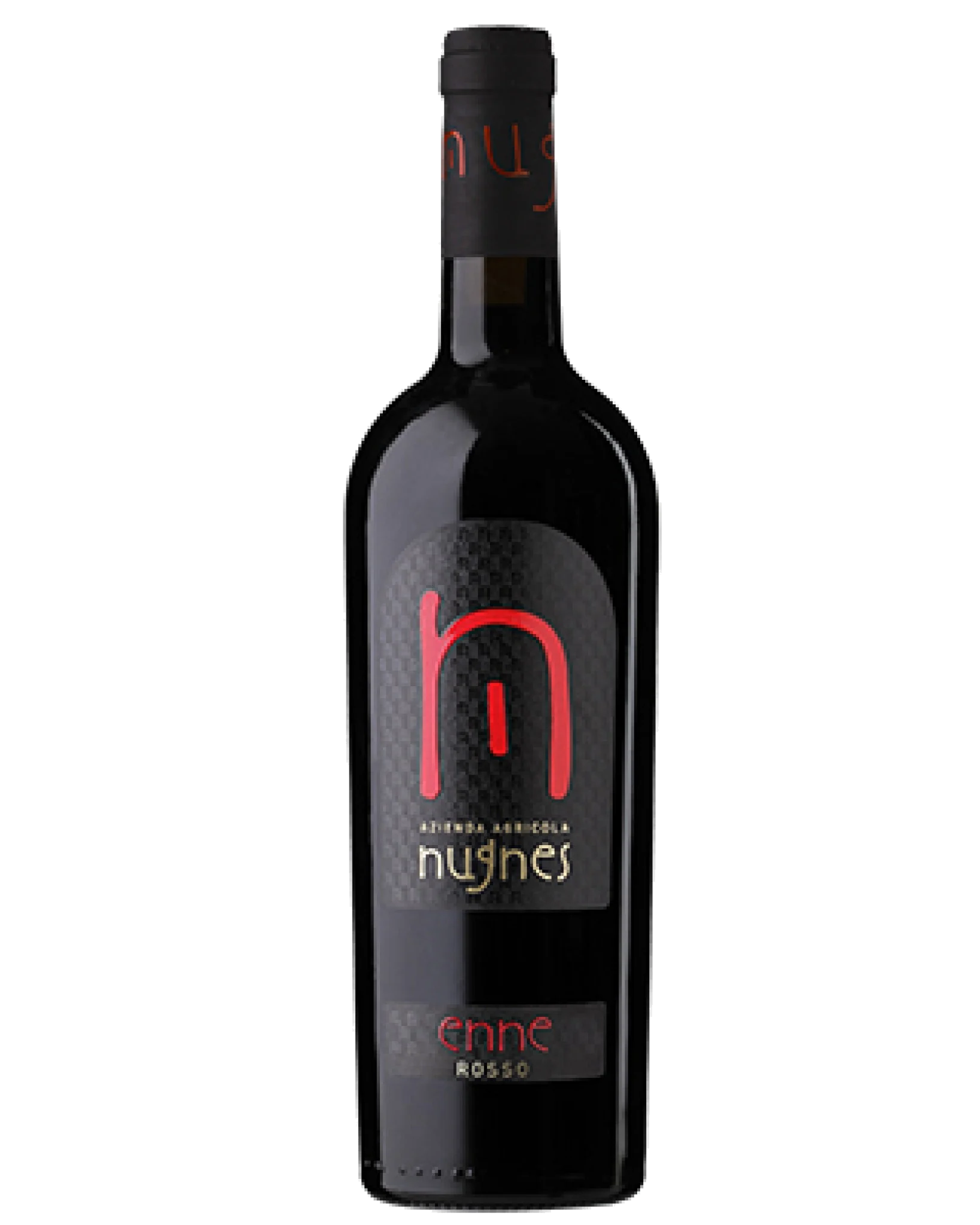 Enne Rosso Nugnes Primitivo blend from Campania — Italian red wine bottle