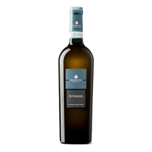 Eufrasia Lugana DOC 2024 Italian white wine bottle from Lombardy by Sgreva