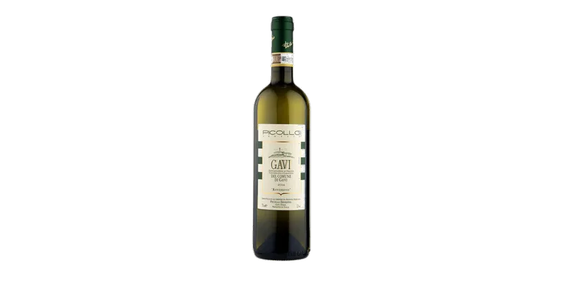 Studio image of Cortese Piemonte wine bottle shot u2013 Italian white wine u2013 buy Cortese Piemonte wine online in the UK