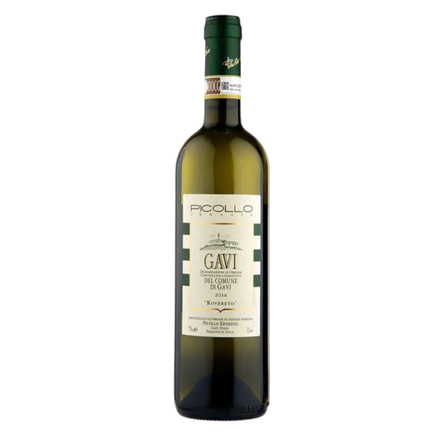 Product shot of Picollo Gavi wine bottle shot u2013 Italian white wine u2013 shop Picollo Gavi wine with fast UK delivery u2013 premium Italian wine selection online