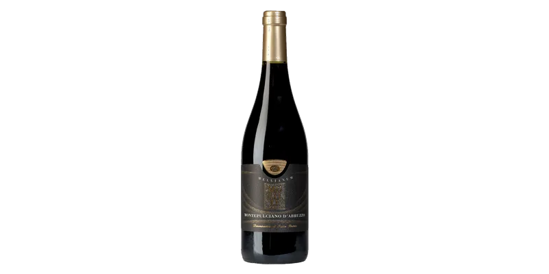 Studio image of Abruzzo wine bottle shot u2013 Italian red wine u2013 buy Abruzzo wine online in the UK u2013 premium Italian wine selection online