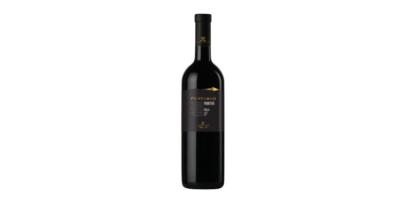 Studio image of Primitivo Puglia wine bottle shot u2013 Italian red wine u2013 buy Primitivo Puglia wine online in the UK u2013 buy Italian wine online