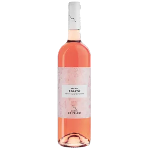Studio image of Negroamaro Puglia wine bottle shot u2013 Italian rosu00e9 wine u2013 buy Negroamaro Puglia wine online in the UK