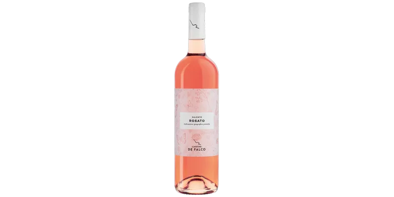 Studio image of Negroamaro Puglia wine bottle shot u2013 Italian rosu00e9 wine u2013 buy Negroamaro Puglia wine online in the UK