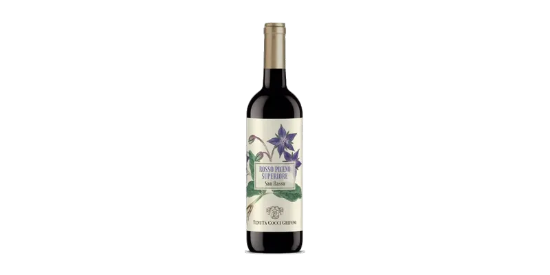 Studio image of Marche wine bottle shot u2013 Italian red wine u2013 buy Marche wine online in the UK