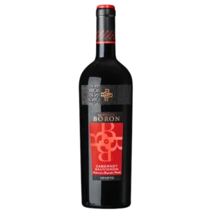 Boron Cabernet Sauvignon IGP Italian red wine bottle from Veneto