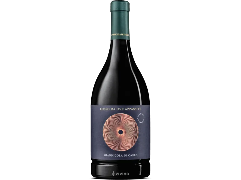 Giannicola di Carlo Rosso da Uve Appassite red wine bottle