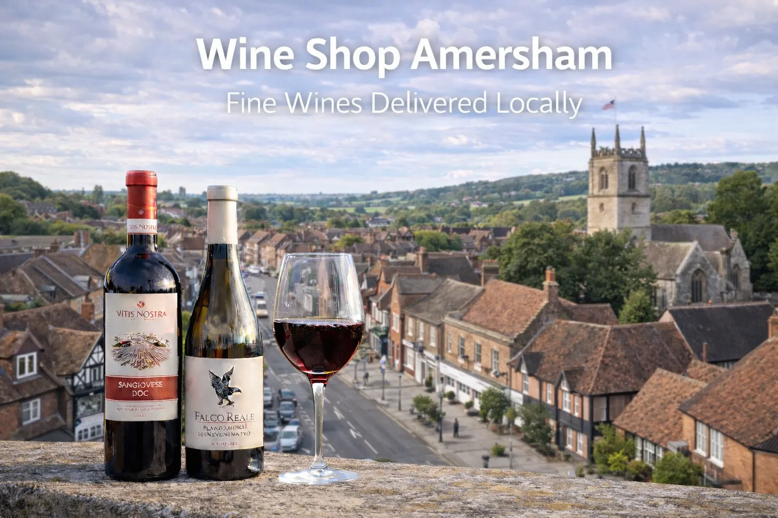 Wine shop Amersham offering fine wines with local delivery