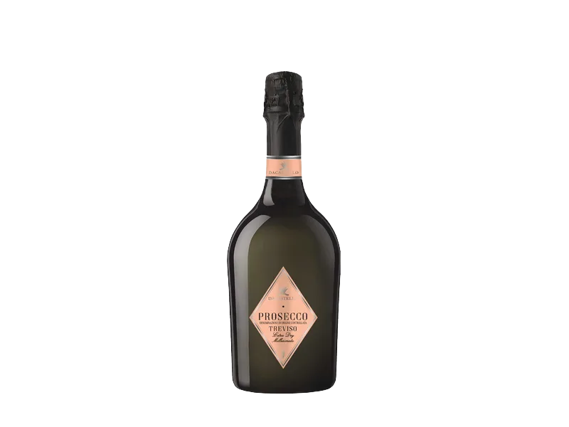 Bottle of Dacastello Prosecco DOC 11% Italian sparkling wine