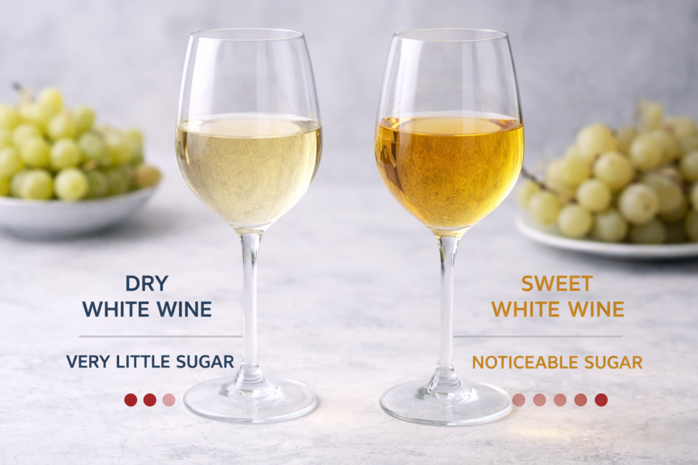 What Does Dry White Wine Mean