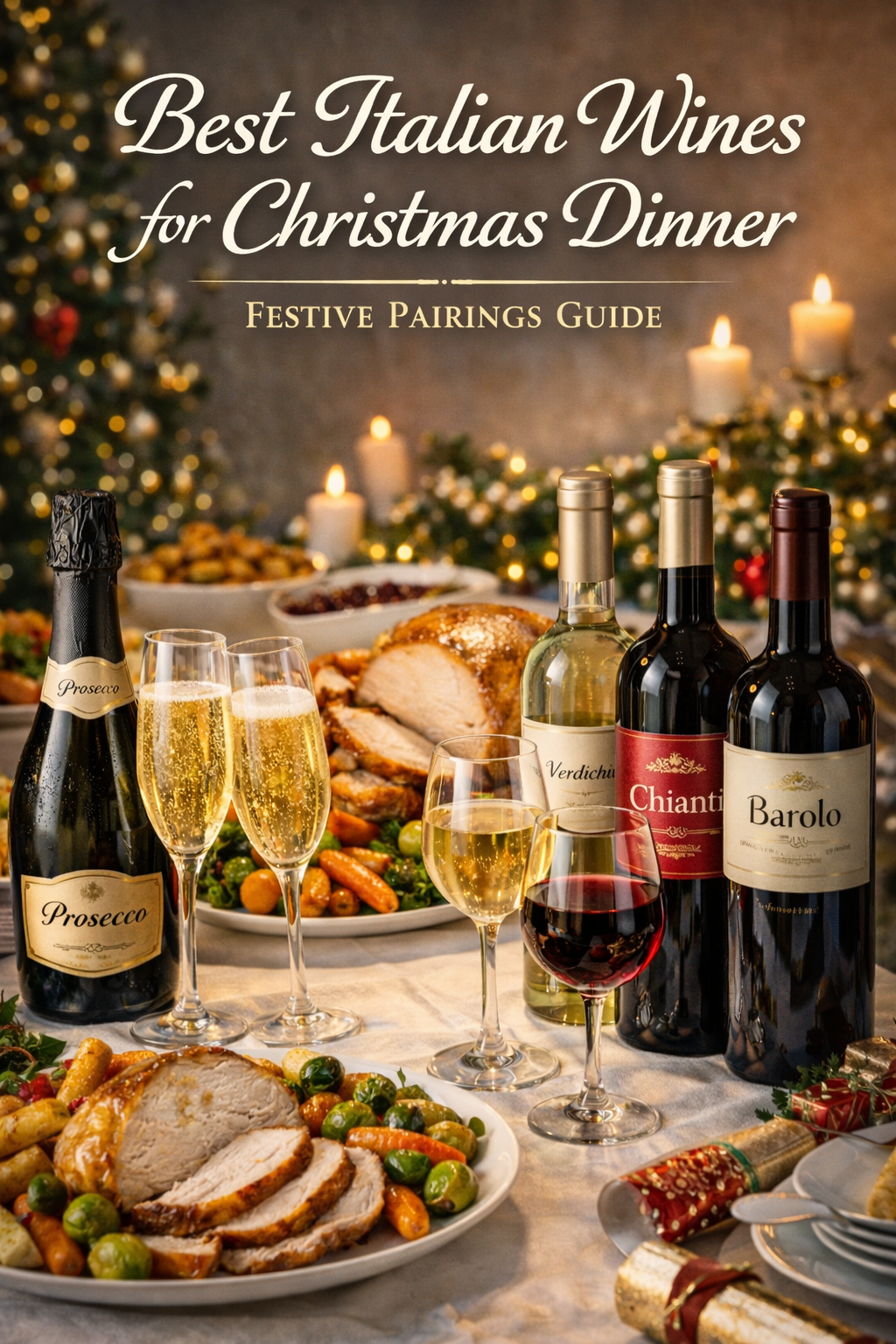 best Italian wines for Christmas dinner with turkey and festive sides