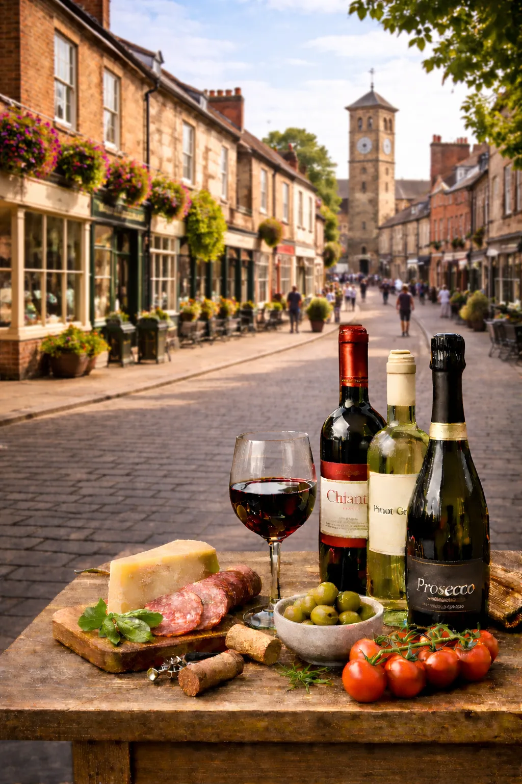 Wine shop Northampton with Italian wine delivery