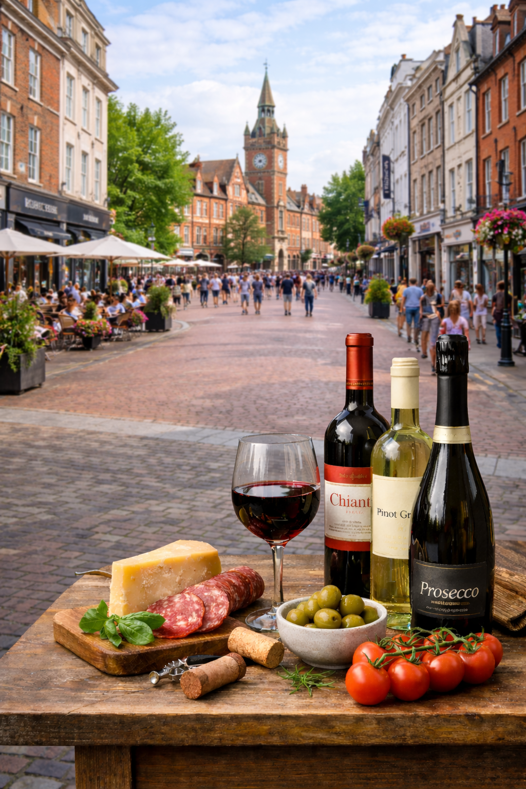 Wine shop Reading with Italian wine delivery