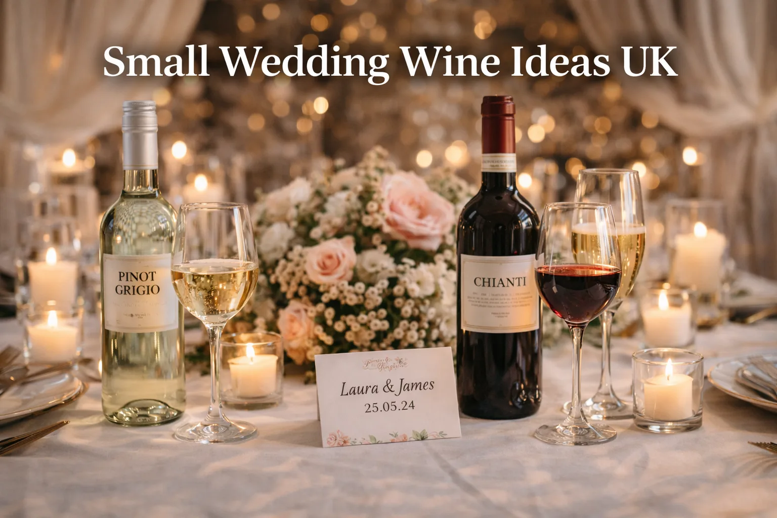 Small wedding wine ideas UK Small wedding wine ideas UK for intimate celebrations