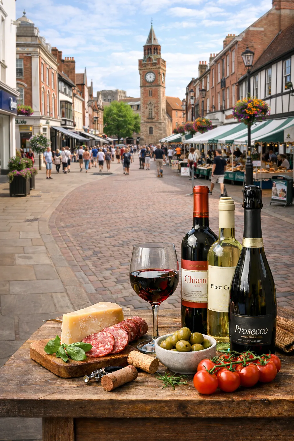 Wine shop St Albans with Italian wine delivery