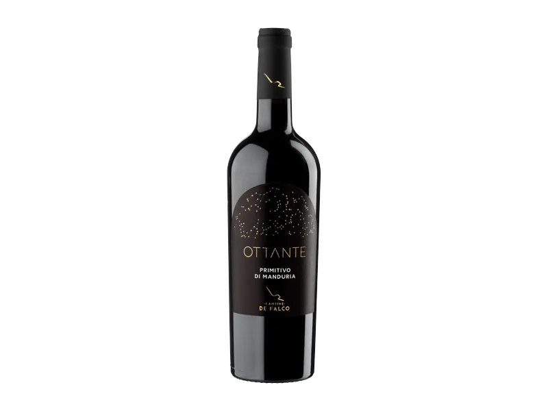 Ottante Primitivo di Manduria DOP Italian Red Wine