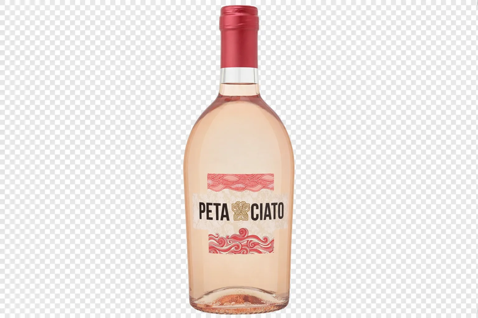 PetaCiato Rosato 2022 Italian rosé wine bottle from Molise