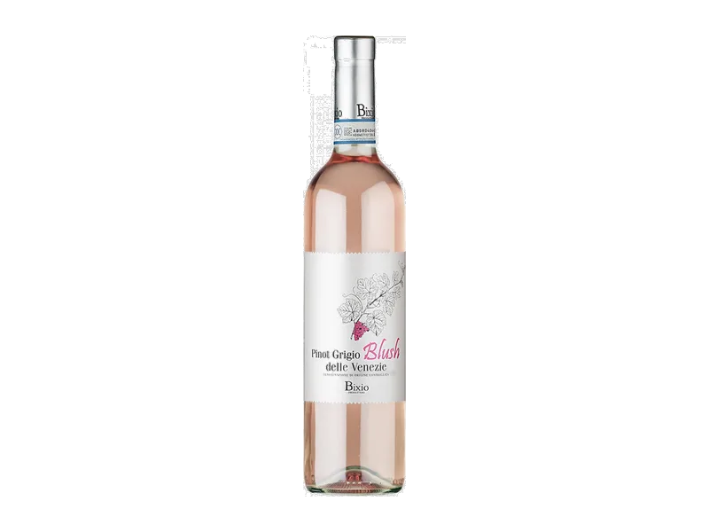 Bixio Poderi Pinot Grigio Blush Italian rosé wine 2023