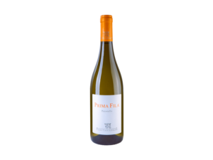 Prima Fila Bianco IGT Calabria Italian white wine bottle by Tenuta Iuzzolini