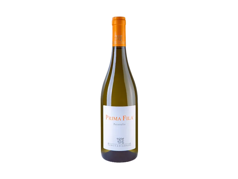 Prima Fila Bianco IGT Calabria Italian white wine bottle by Tenuta Iuzzolini