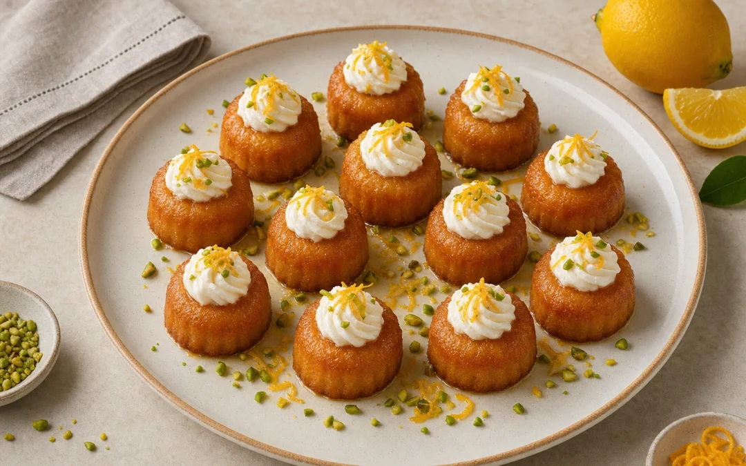Baba al Rum served for a UK Italian wine pairing guide