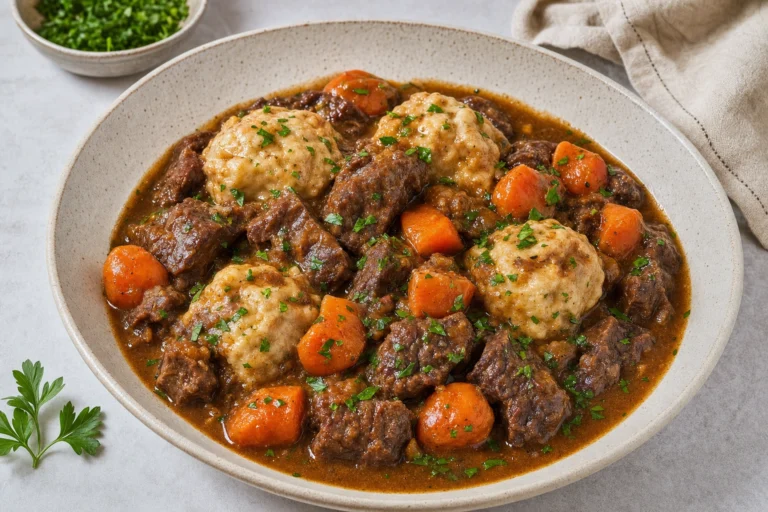 Best wine with Beef Stew and Dumplings