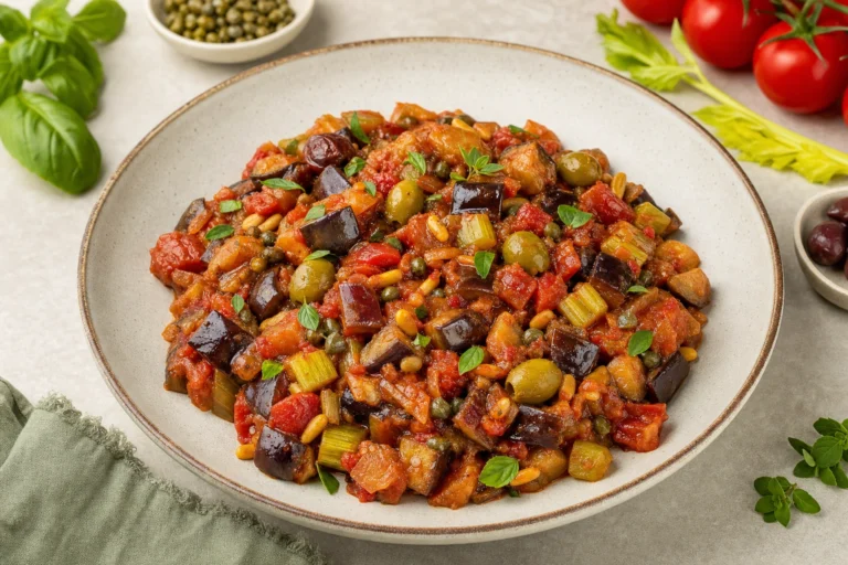 Best wine with Caponata