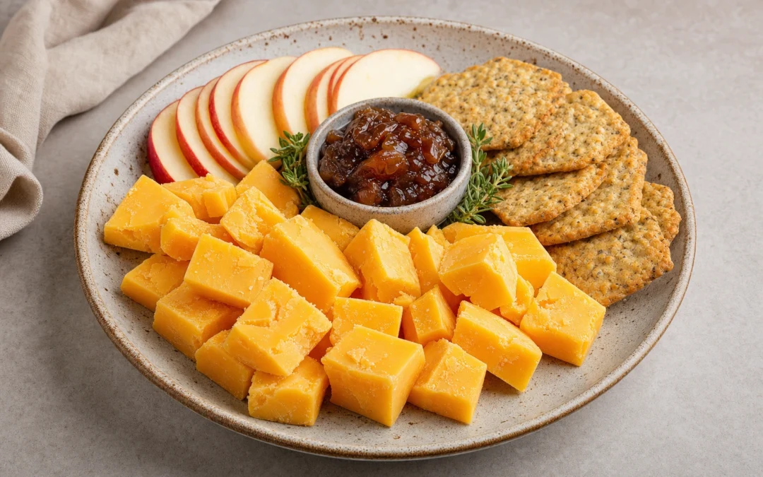Classic cheddar cheese matched with Italian wine pairing advice