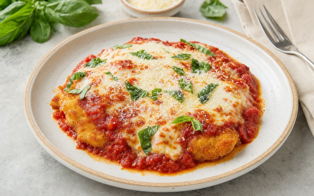 Chicken Parmigiana food pairing image for Italian wine recommendations