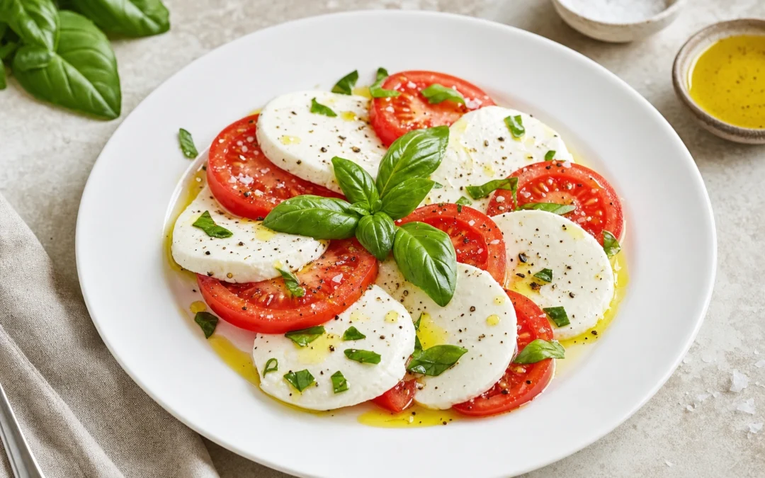 Classic mozzarella matched with Italian wine pairing advice