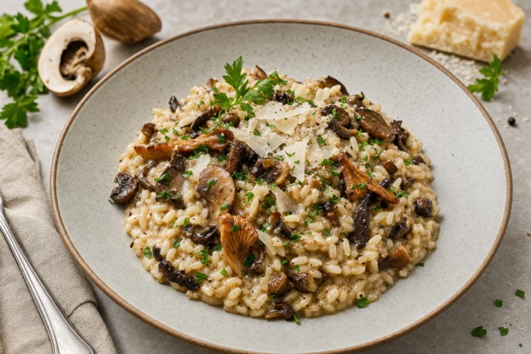 Best wine with Mushroom Risotto