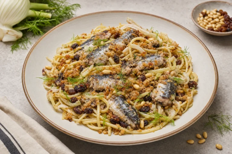 Best wine with Pasta con le Sarde