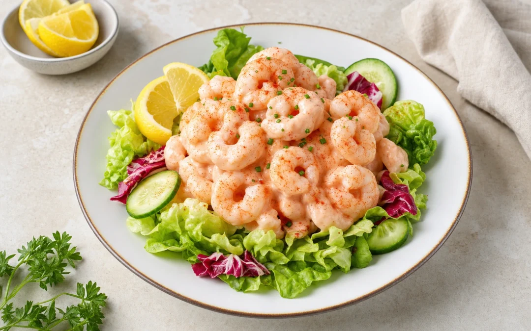 Prawn Cocktail served for a UK Italian wine pairing guide