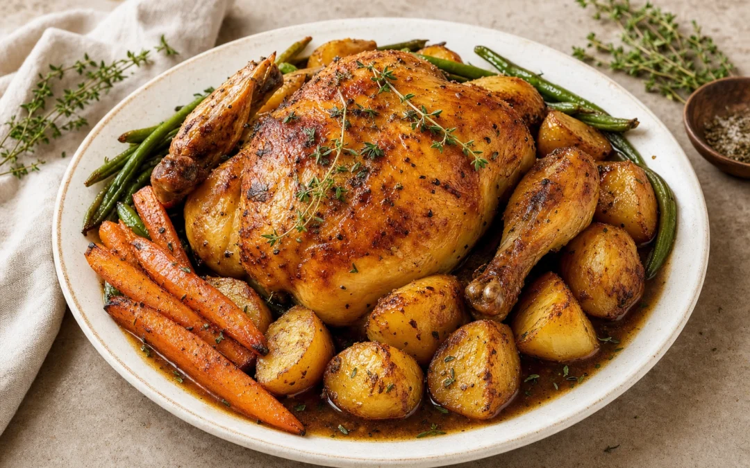 Roast Chicken food pairing image for Italian wine recommendations