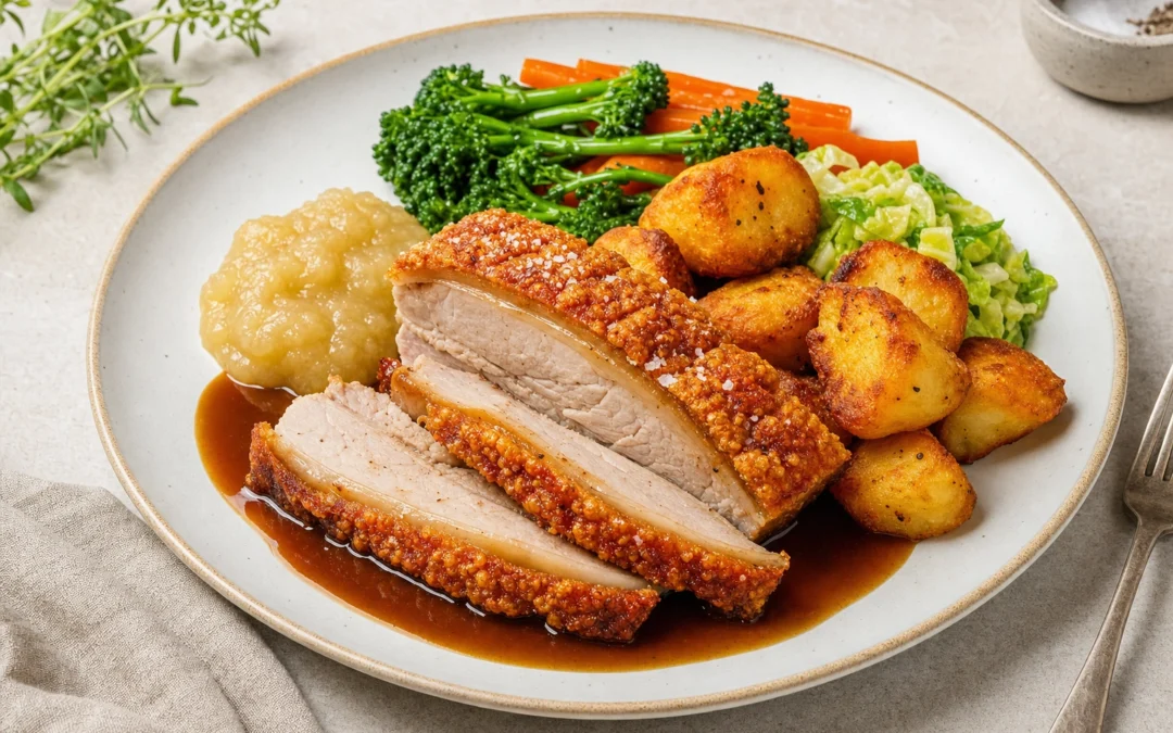 Roast Pork food pairing image for Italian wine recommendations