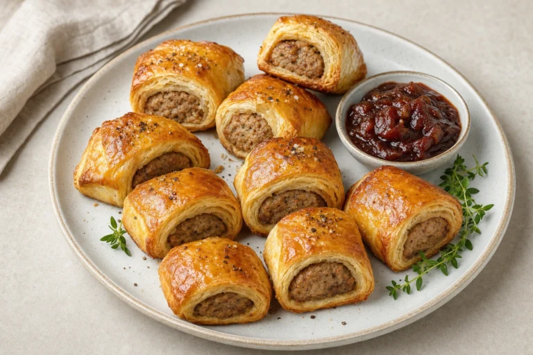 Best wine with Sausage Rolls