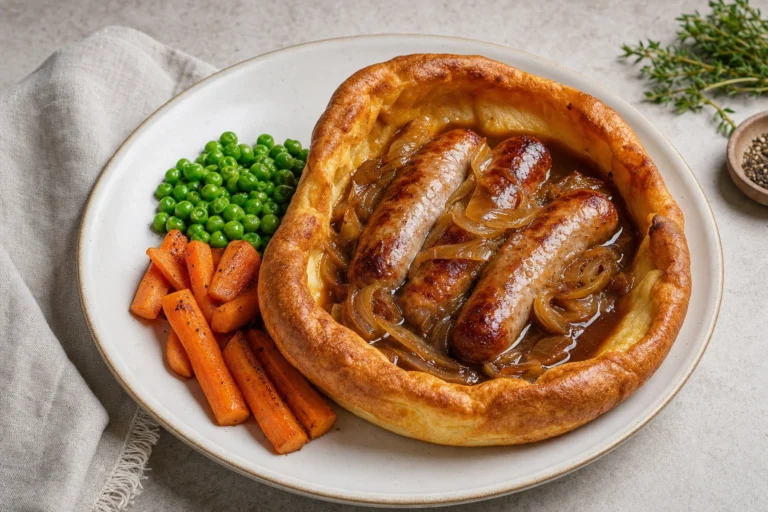 Best wine with Toad in the Hole