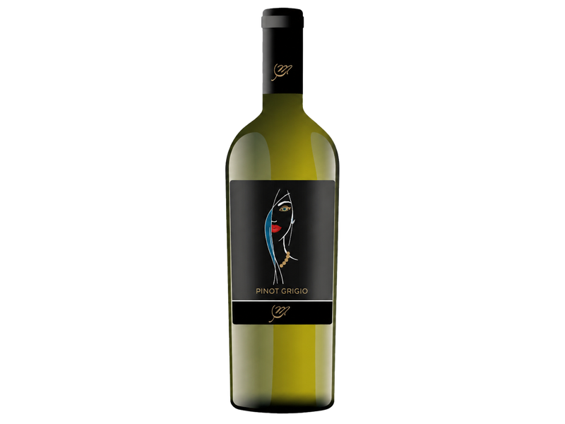 Pinot Grigio Puglia IGP Italian white wine bottle