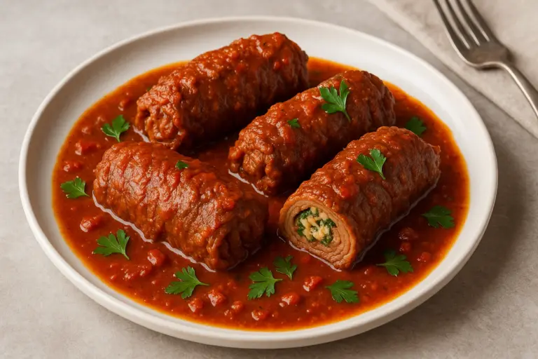 Best wine with Braciole al Sugo