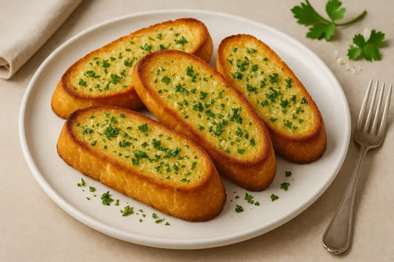 Best wine with Garlic Bread