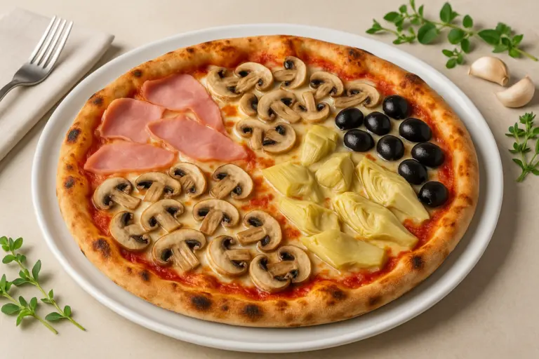 Best wine with Quattro Stagioni Pizza