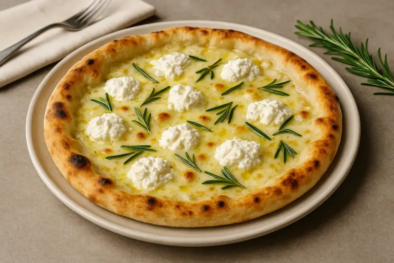 Best wine with White Pizza